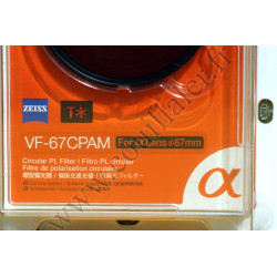 Filtre polarisant Sony VF-67CPAM - 67mm - Multicouche Circulaire - objectif appareil-photo