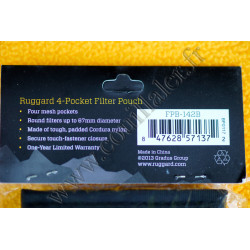 Trousse pour Filtres Photo Ruggard FPB-142B - 4 Filtres 67mm