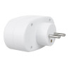 MacLean MCE337E multi-socket blocks with switch - 2 plugs - White