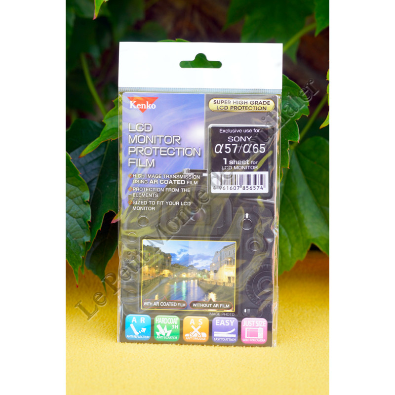 Film de protection Kenko LCD-S-57 - écran LCD Sony SLT-A57 et SLT-A65