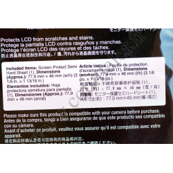 Protection LCD screen Sony PCK-LM10 - Sony NEX-F3