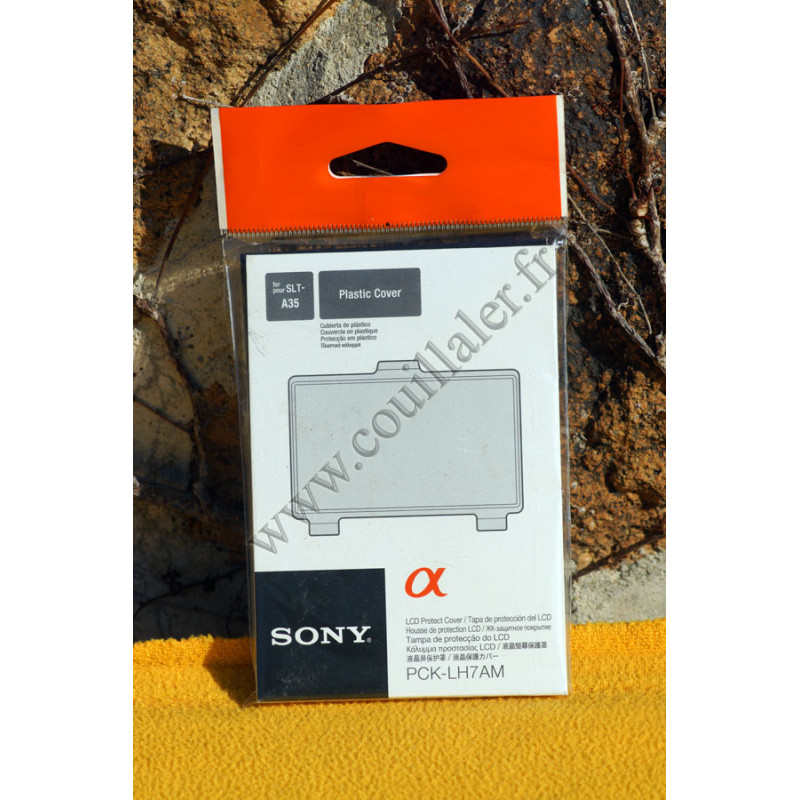 Protection LCD screen Sony PCK-LH7AM - Rigid hard cover for Alpha Sony SLT-A35