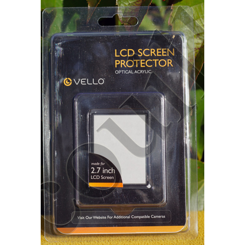 Protection rigide pour écran LCD 2.7" - Vello VE-1004 - Appareil-photo - Camescope