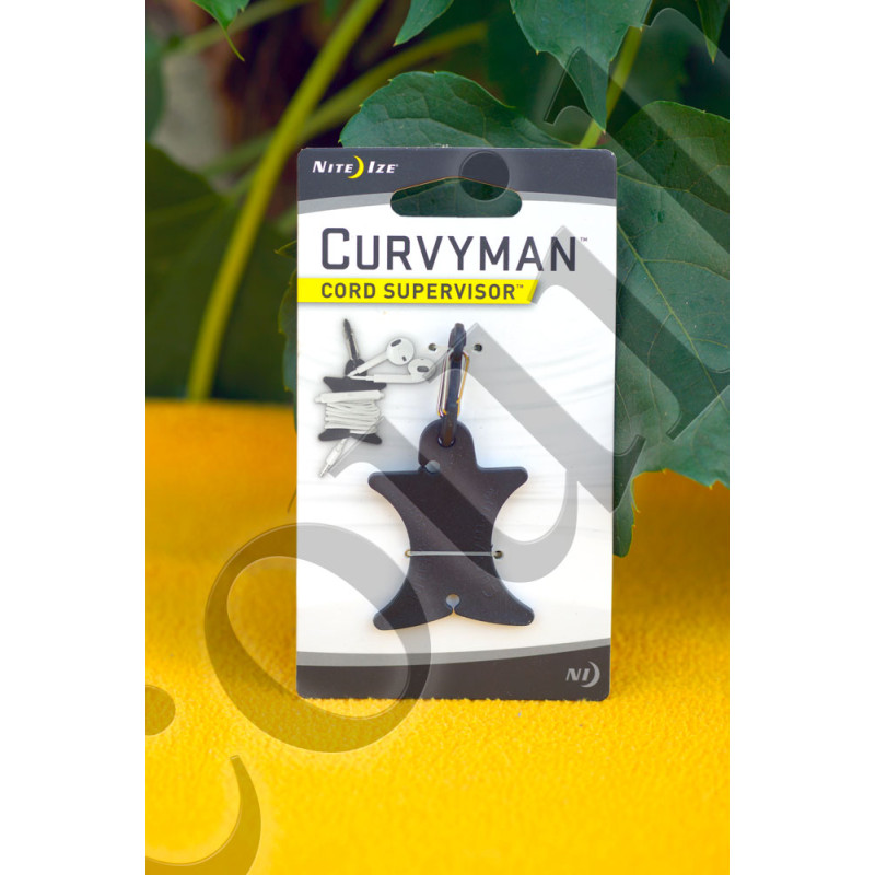 Nite Ize Curvyman Cord Supervisor - Enrouleur Câble Audio - Casque