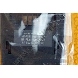 Battery charger adaptor plate Pearstone PL-SONPFS11 - Sony NP-FS11