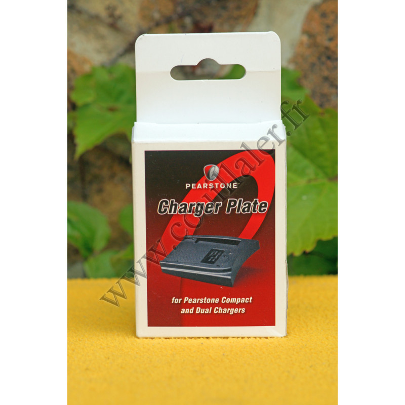 Battery charger adaptor plate Pearstone PL-SONPFC11 - Sony NP-FC11