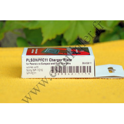 Battery charger adaptor plate Pearstone PL-SONPFC11 - Sony NP-FC11