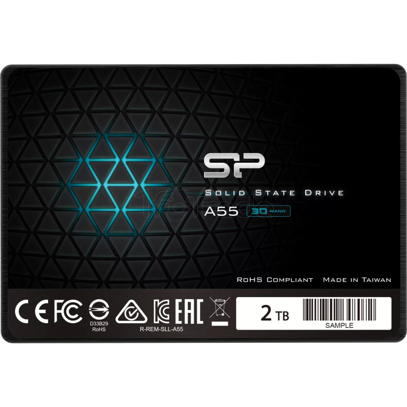 Disque dur interne SSD Silicon Power Ace A55 - 2To 2048Go - Sata III 6Gb/s