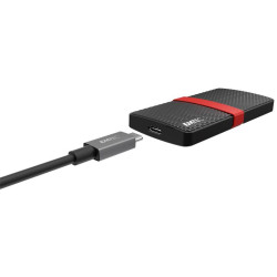 Emtec X200 Portable SSD 128Go USB External Disk