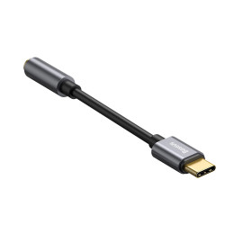 Adaptateur casque Mini-Jack 3.5mm vers USB-C mâle - Baseus L54