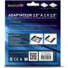 MaxInPower SSD/HDD hard drive adapter to 5.25" bay - KIT2DDA525