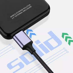 Câble USB Type-A ou Type-C vers Micro-B pour disque dur externe - 5Gbps - 50cm