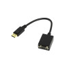 Câble Adaptateur Vidéo Display Port - VGA pour moniteur ordinateur PC