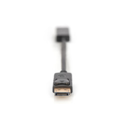 Câble Adaptateur Vidéo Display Port - HDMI pour moniteur ordinateur PC - Digitus AK-340400-001-S