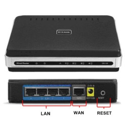 Switch Router D-Link DIR-100 - 4 ports RJ45 Erhernet LAN + 1 WAN