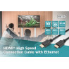 Câble HDMI 4K Digitus AK-330107-020-S - HD High Speed Ethernet - 2m - 60Hz - 3D