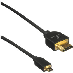 HDMI to Micro-HDMI Cable Pearstone HDD-103 - 1m - Ethernet - 3D 4K