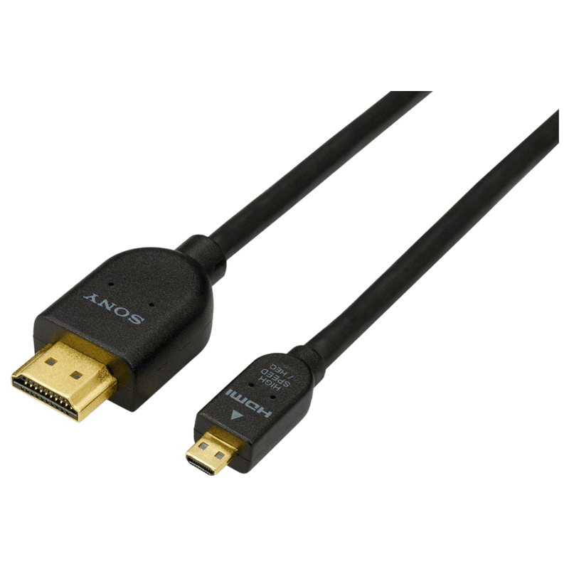 Câble Sony DLC-HEU15 - Micro HDMI Ethernet 3D 1080P - Adaptateur Micro-HDMI