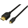 Câble Sony DLC-HEU15 - Micro HDMI Ethernet 3D 1080P - Adaptateur Micro-HDMI