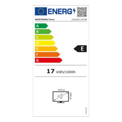 Moniteur 23.8" TERRA LCD/LED 2427W V2 black HDMI, DP, USB-C, GREENLINE PLUS