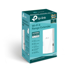 Répéteur WiFi 6 AX3000 - TP-Link RE700X Extension portée Wi-Fi 2.4 GHz 5 GHz