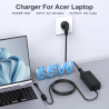 AC Adapter Charger for ACER Laptops - 19V 3.42A 65W - connector 5.5x1.7mm