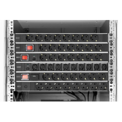DIGITUS DN-95407 1U Rackmount Power Strip - 7-way 16A Switches