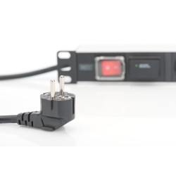 DIGITUS DN-95407 1U Rackmount Power Strip - 7-way 16A Switches