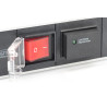 DIGITUS DN-95407 1U Rackmount Power Strip - 7-way 16A Switches