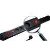 Multiprise Maclean MCE10 – 10 prises • 1,5 m • 2 interrupteurs