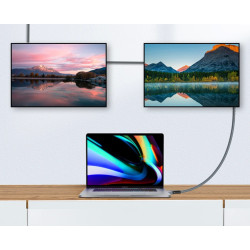 USB4 40Gbps 8K 240W Thunderbolt 4 USB-C Cable – Data Transfer, Fast Charging