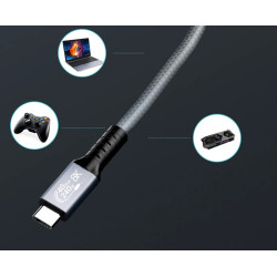 USB4 40Gbps 8K 240W Thunderbolt 4 USB-C Cable – Data Transfer, Fast Charging
