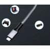 USB4 40Gbps 8K 240W Thunderbolt 4 USB-C Cable – Data Transfer, Fast Charging