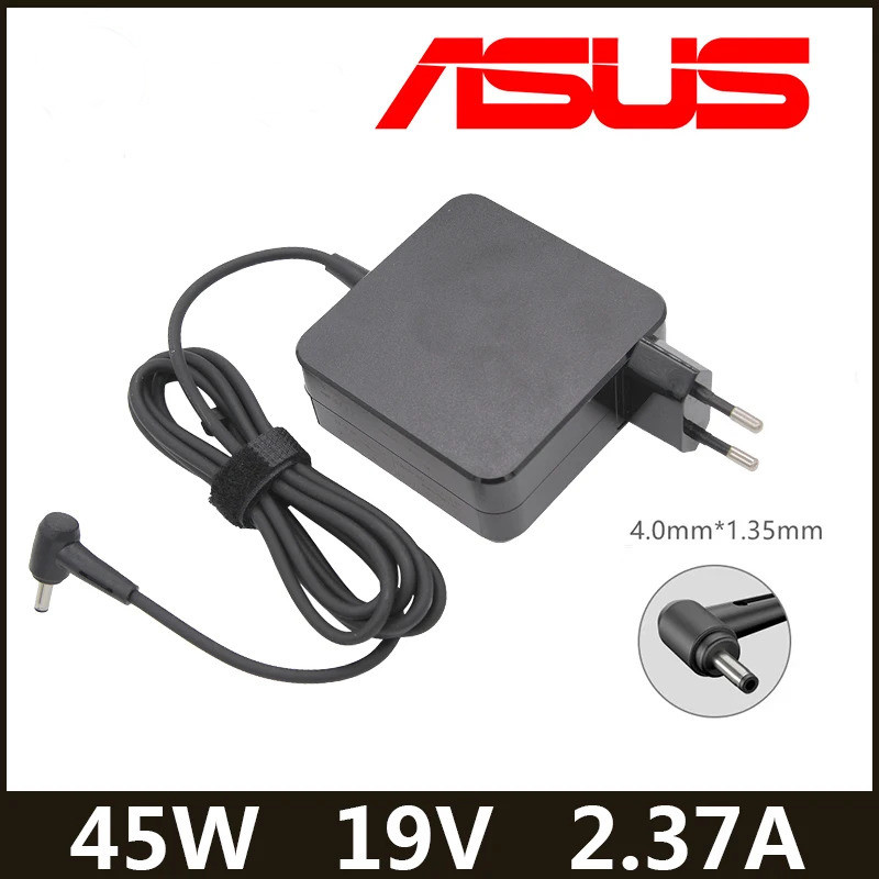 Chargeur ASUS 19V 2.37A 45W – Adaptateur secteur - 4.0x1.35mm - Compatible PC Chargeur ASUS 19V 2.37A 45W – Adaptateur secteur - 4.0x1.35mm - Compatible PC