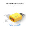 Chargeur USB‑C - 120W – 4 ports – Charge rapide universelle